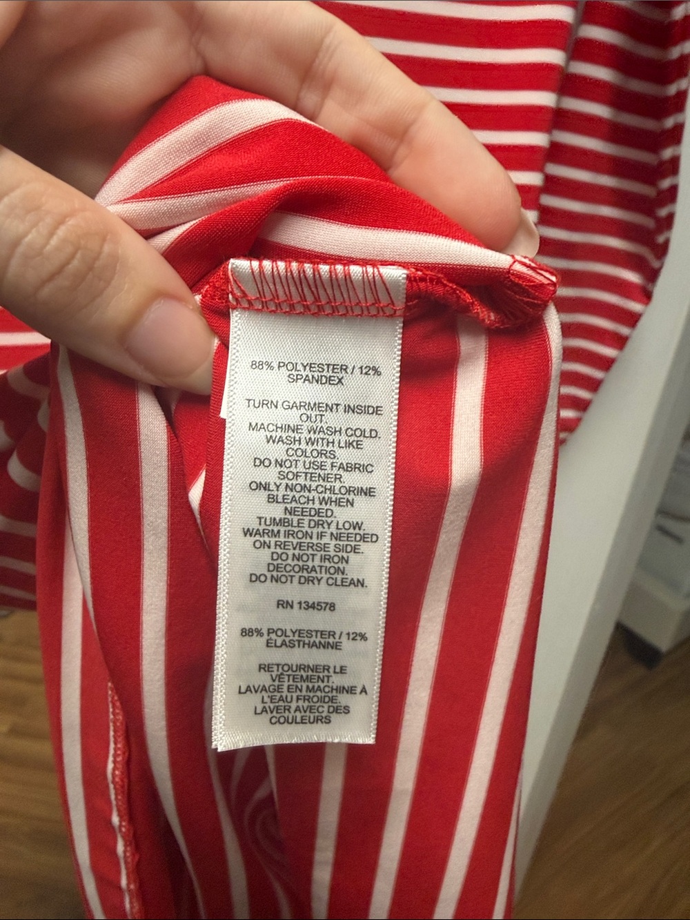 Vineyard Vines Red and White Striped Dress - Picture 5 of 5